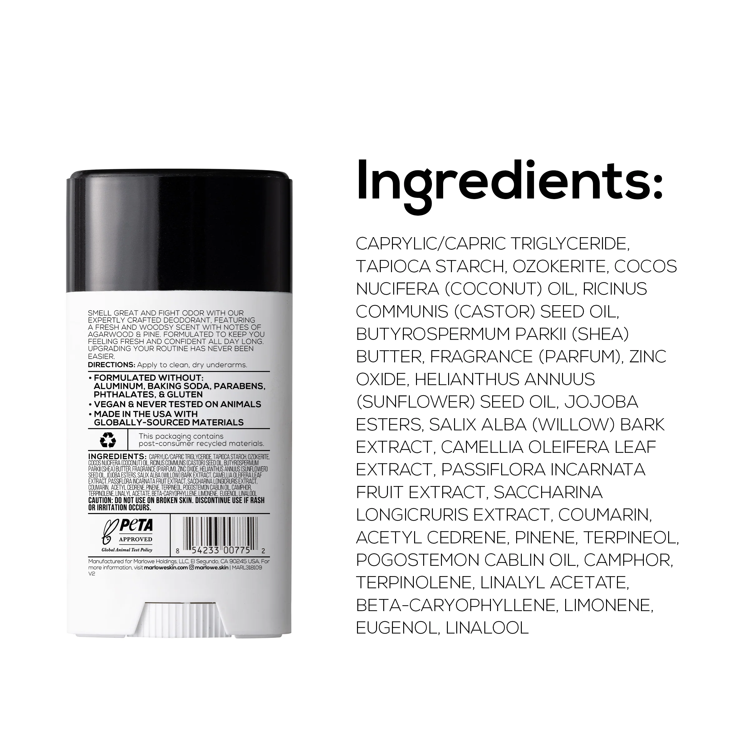 Aluminum-Free Deodorant Stick – Sage + Fir Scent - Image 8