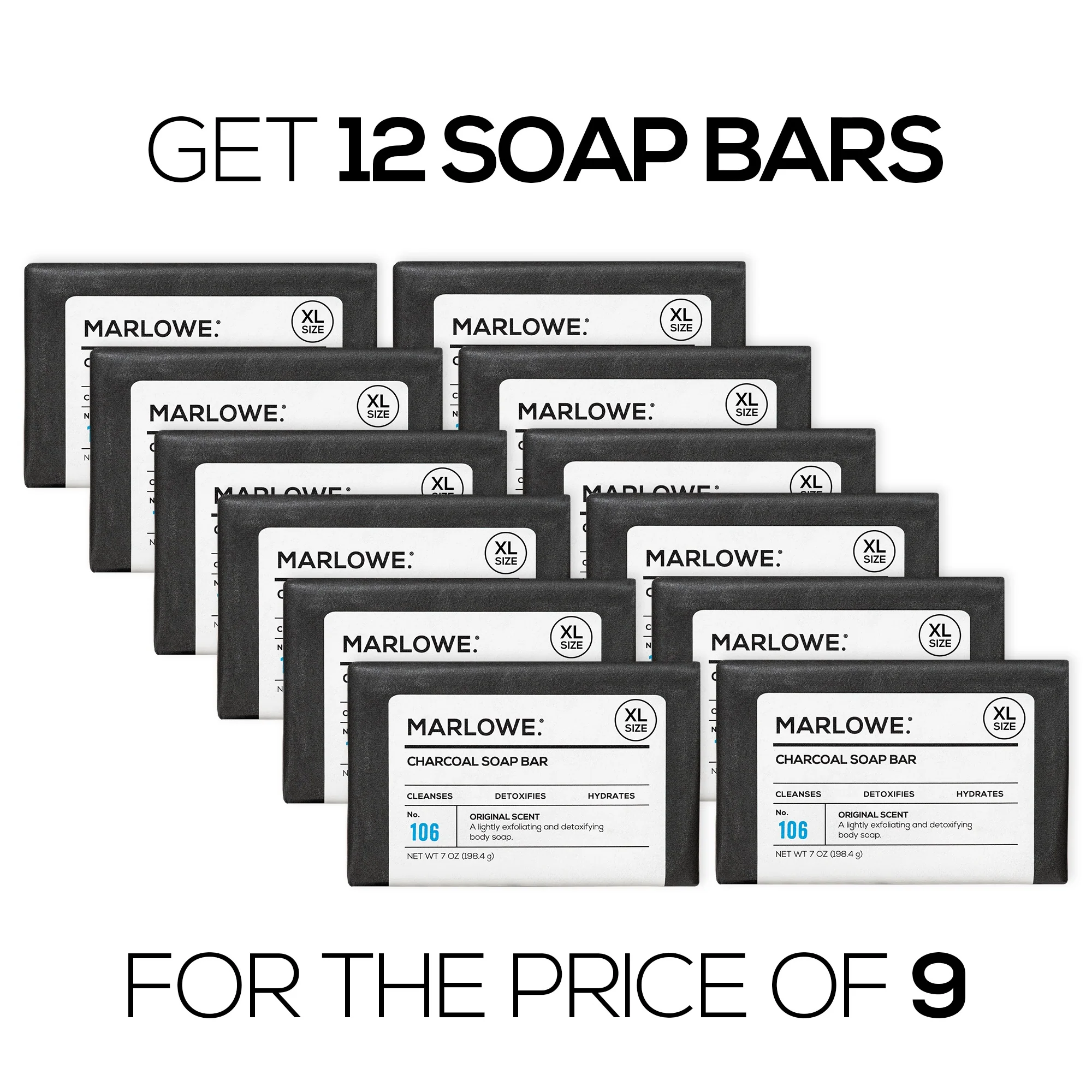 Charcoal Exfoliating Bar Soap, 7 oz - Image 13