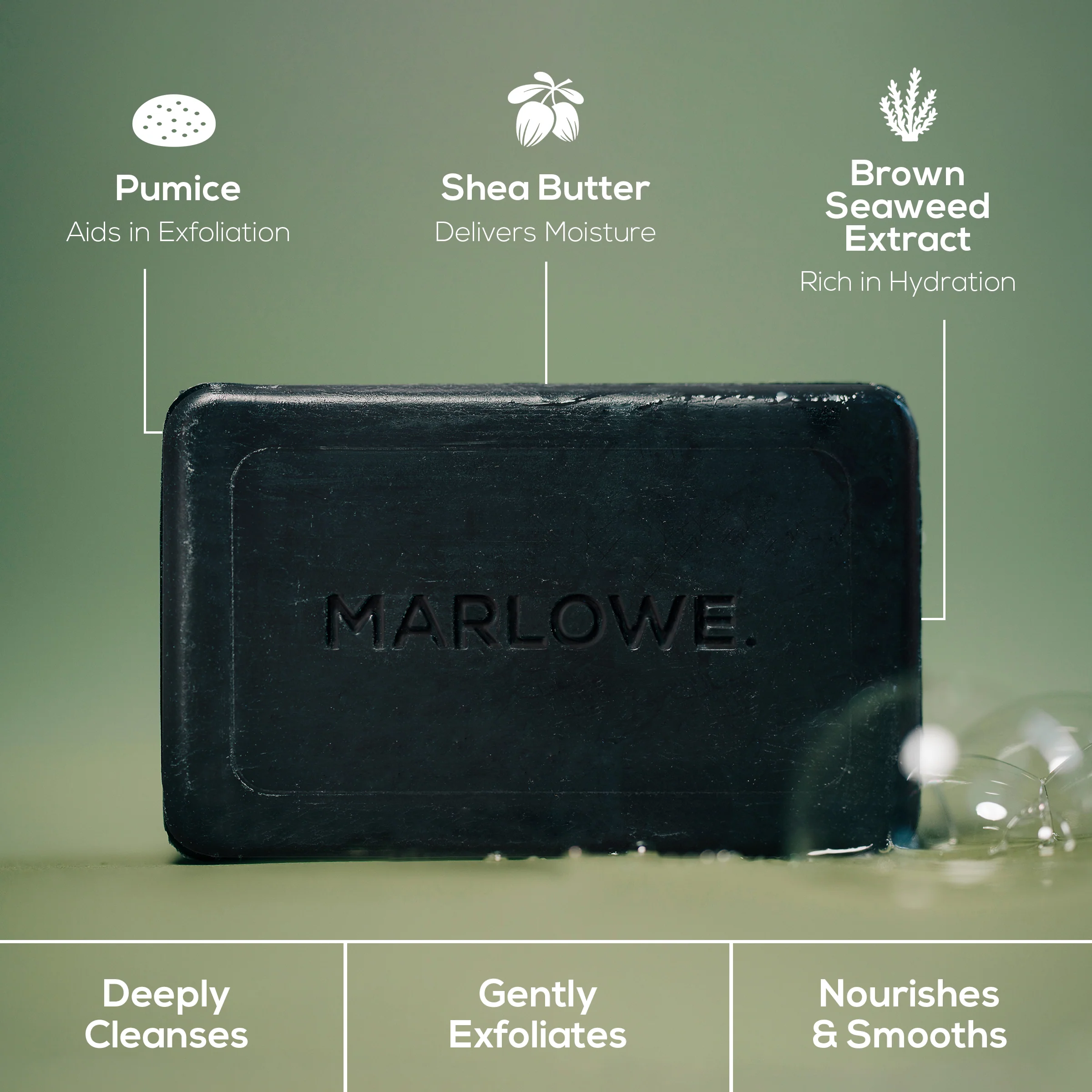Charcoal Exfoliating Bar Soap, 7 oz - Image 3
