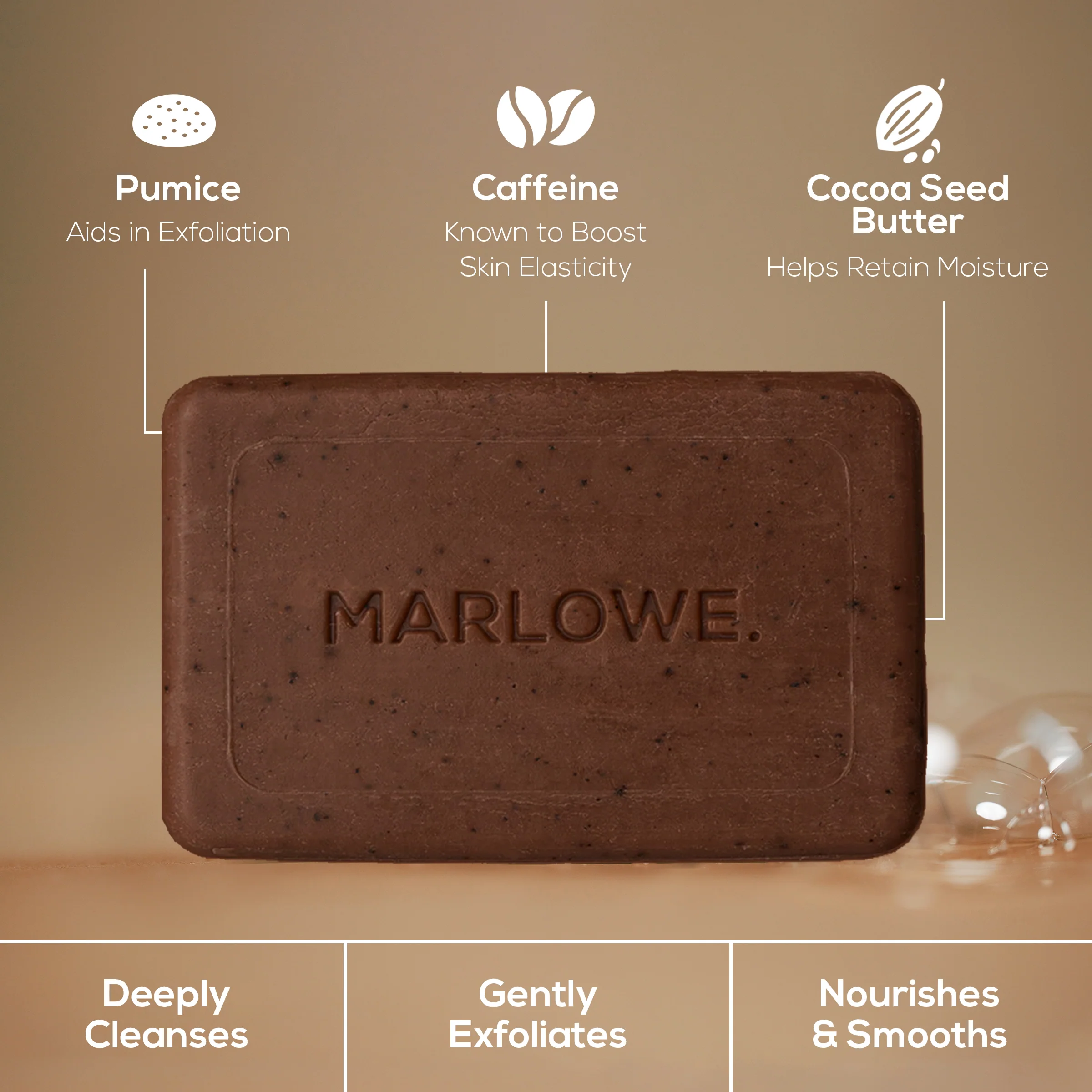 Energizing Coffee Soap Bar – Fresh Brew Scent - Image 3