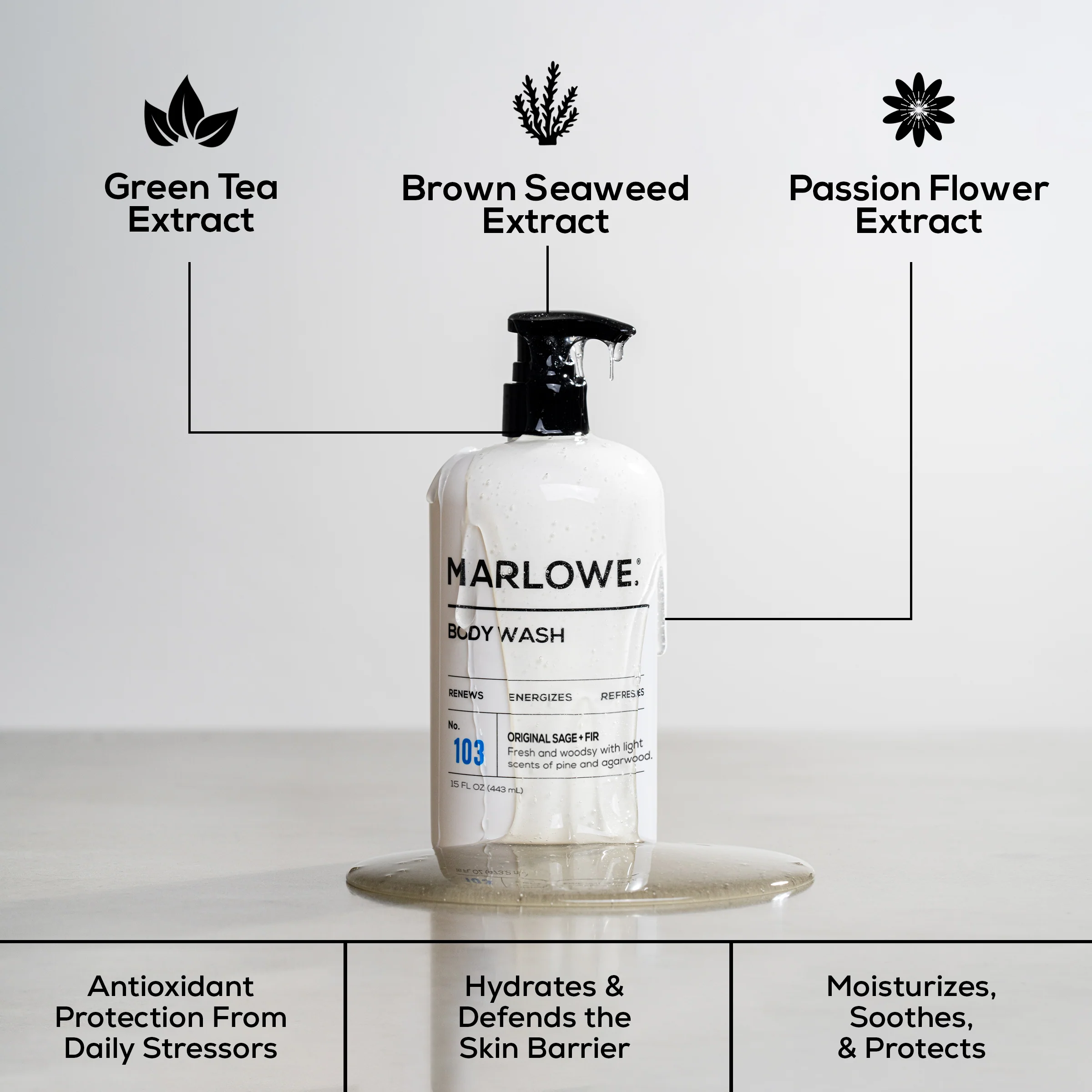 Body Wash – Sage + Fir Scent - Image 4