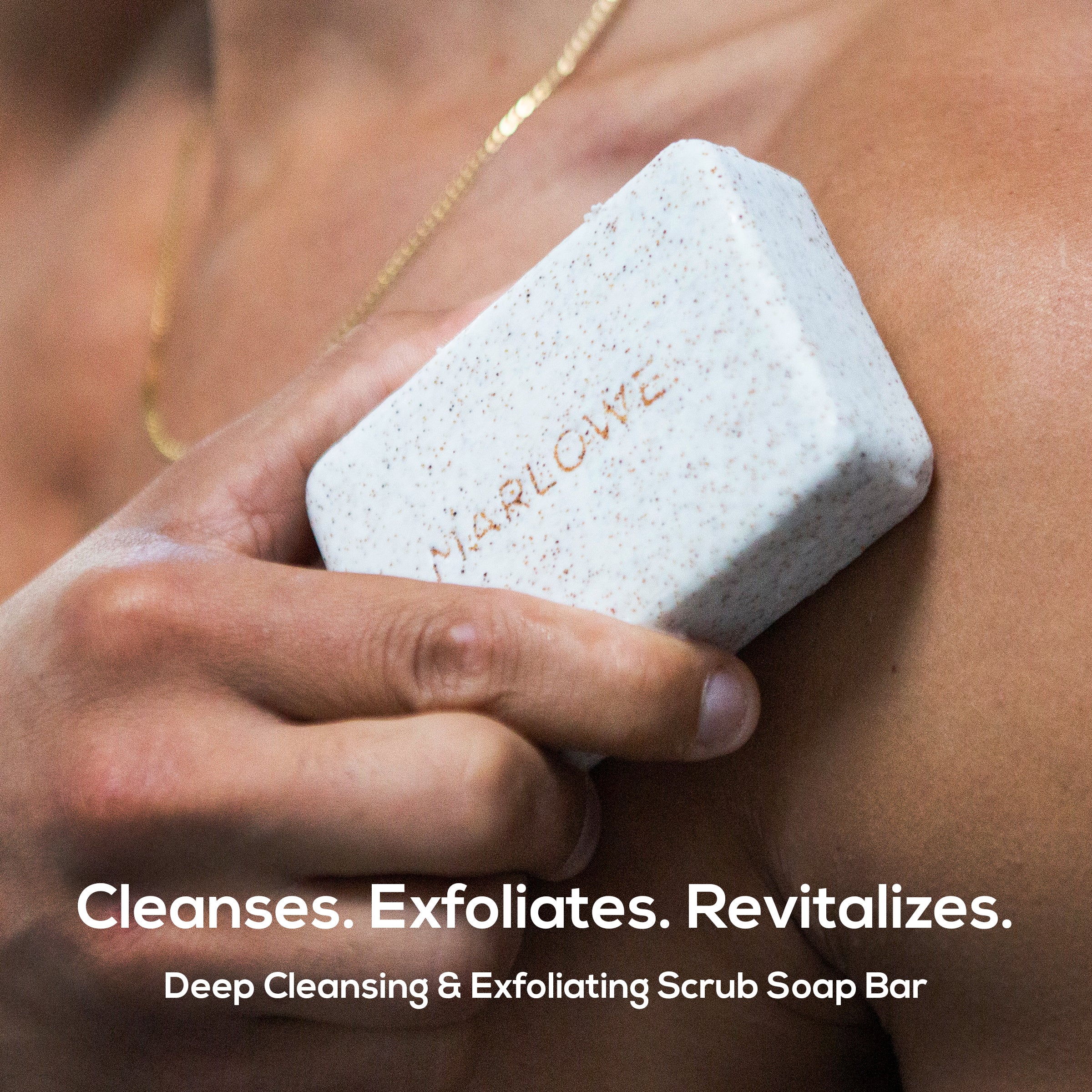 Scrub Soap Bar — Oud Wood - Image 3