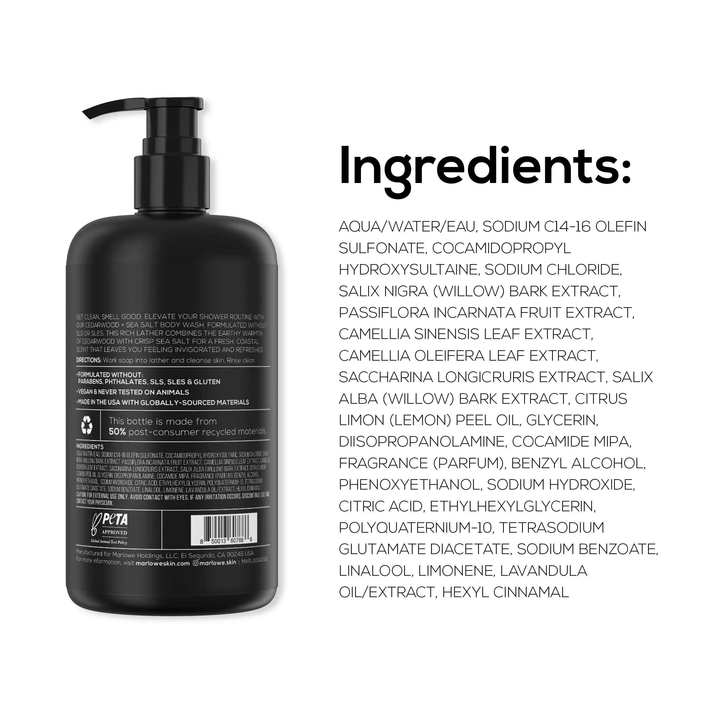 Body Wash — Cedarwood + Sea Salt - Image 8