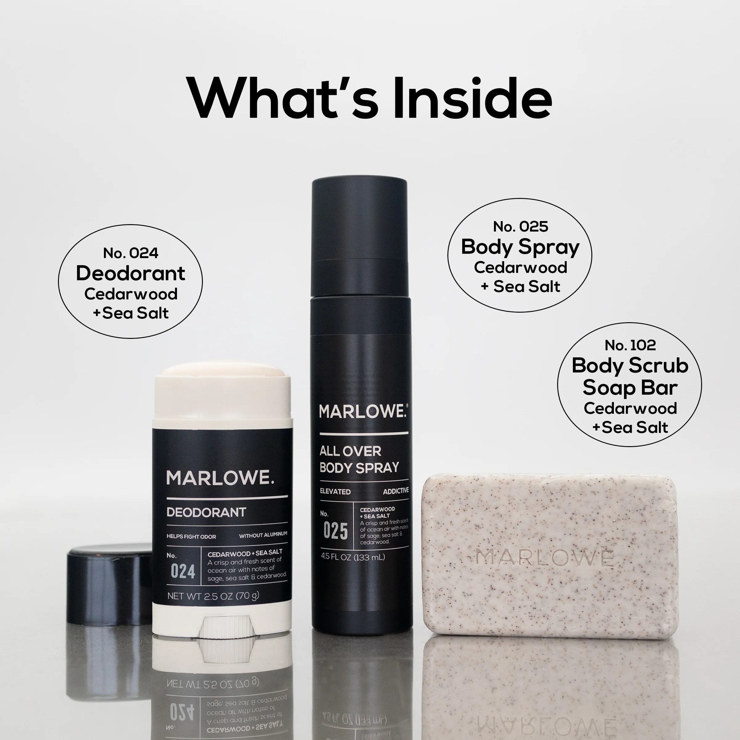 The Gym Set — Cedarwood + Sea Salt - Image 3