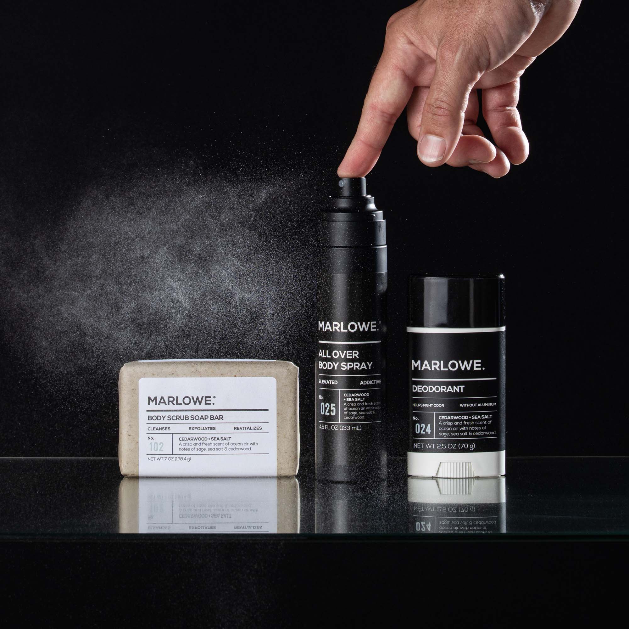 The Gym Set — Cedarwood + Sea Salt - Image 4